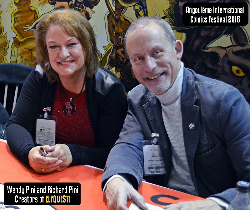 Paris à la Geek talks to Wendy Pini and Richard Pini, Creators of Elfquest