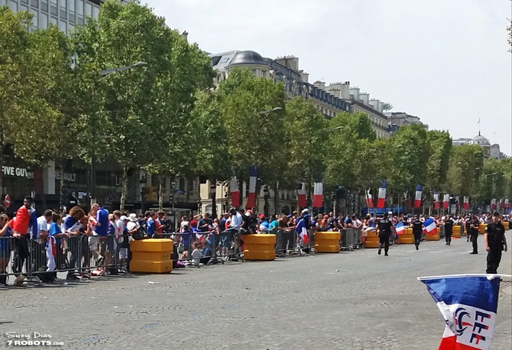 France 2018 World Cup Champions Victory Tour on the Champs-Élysées