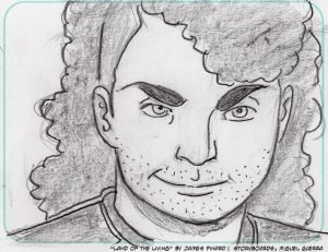 Storyboards for "Land of the Living" by Miguel Guerra