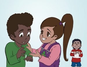 Casey's Pocket Pebble by Mrs. M art by Miguel Guerra