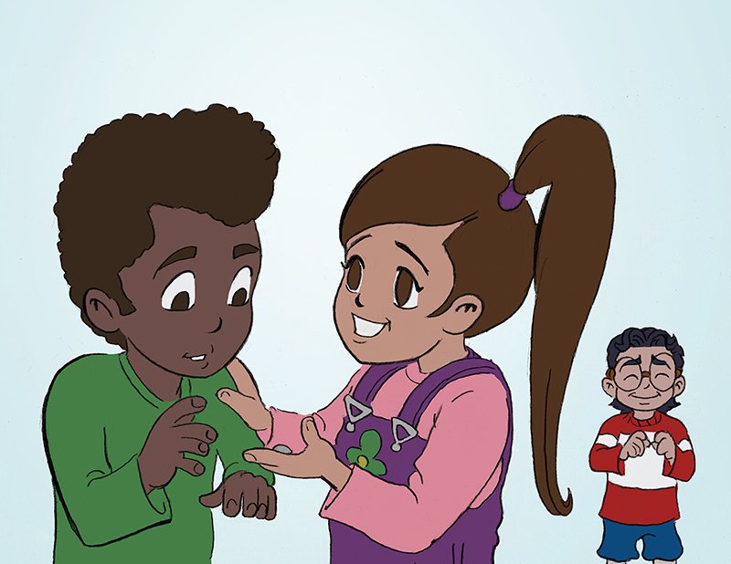 Casey's Pocket Pebble by Mrs. M art by Miguel Guerra