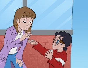 Casey's Pocket Pebble by Mrs. M art by Miguel Guerra