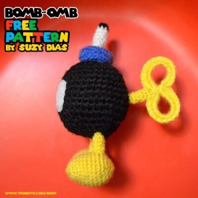 FREE Bomb-omb Crochet Pattern by Suzy Dias