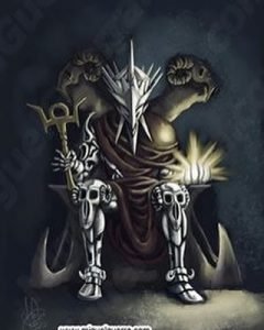 The Emperor from tarot cards by Miguel Guerra