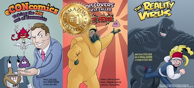 eCONomics Amazon #1 Best Seller by Steve Keen, Miguel Guerra & Suzy Dias
