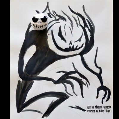 Jack Skeleton Head ☆FREE Pattern☆ - Image 5