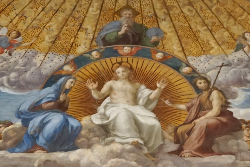 Roman Holiday Vatican Museum part 5 - Disputation over the Most Holy Sacrament