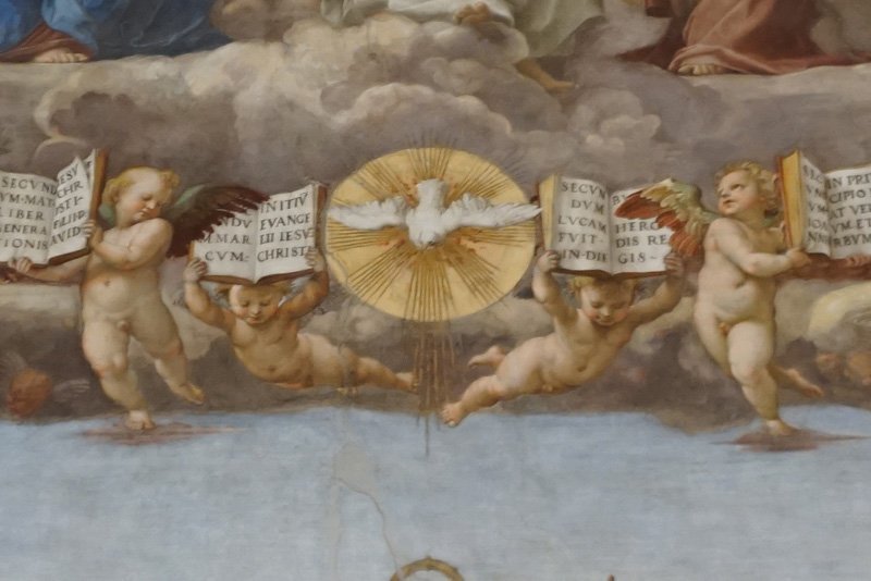 Roman Holiday Vatican Museum part 5 - Disputation over the Most Holy Sacrament