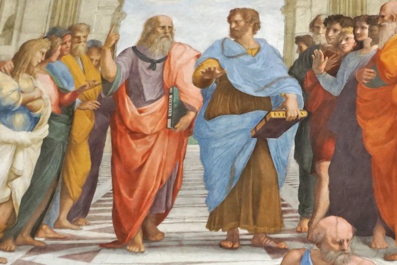 Roman Holiday Vatican Museum part 4 - School of Athens by Raphael