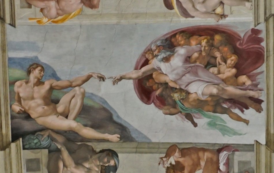 Roman Holiday - Michelangelo's Sistene Chapel. Photos Suzy Dias