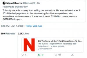 Twitter Trends Boots Riley and England's Slave Trading History