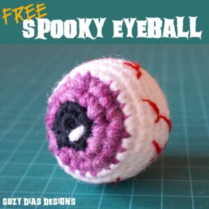 Eyeball with Veins ☆FREE Pattern☆