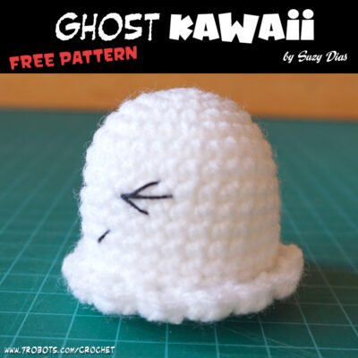 Crochet Ghost Free Pattern by Suzy Dias