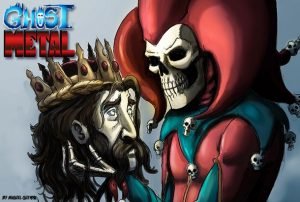 Ghost Metal Art: Death’s Last Laugh