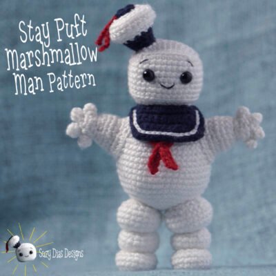Stay Puft Marshmallow Man Crochet *Pattern Only* - Image 2