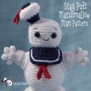 Stay Puft Marshmallow Man Crochet *Pattern Only*