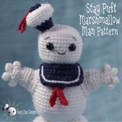 Stay Puft Marshmallow Man Crochet *Pattern Only*