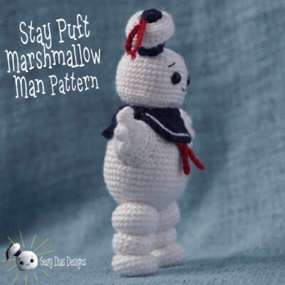 Stay Puft Marshmallow Man Crochet *Pattern Only* - Image 3