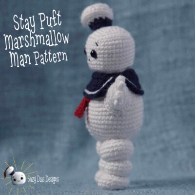 Stay Puft Marshmallow Man Crochet *Pattern Only* - Image 4