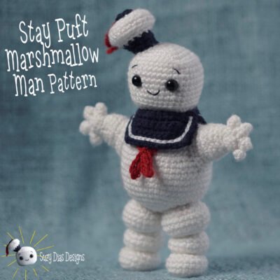 Stay Puft Marshmallow Man Crochet *Pattern Only* - Image 5
