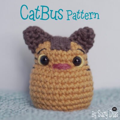Totoro Bundle: Totoro, No-Face & CatBus *Patterns Only* - Image 5