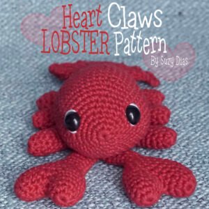 Lobster with Heart Claws *Pattern Only*