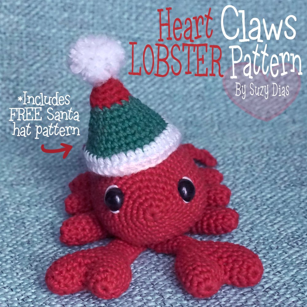Lobster with Heart Claws *Pattern Only* - Image 5