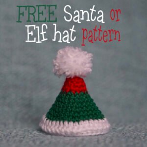 Christmas Santa Hat ☆FREE Pattern☆