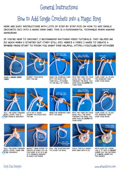 Help! Add Single Crochets Into a Magic Ring - Image 2