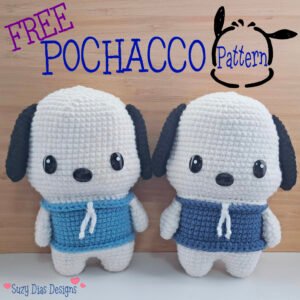 Pochacco (Hello Kitty) ☆FREE Pattern☆