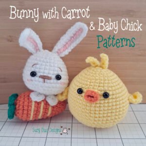 Bundle: Bunny & Baby Chick **2 Patterns**