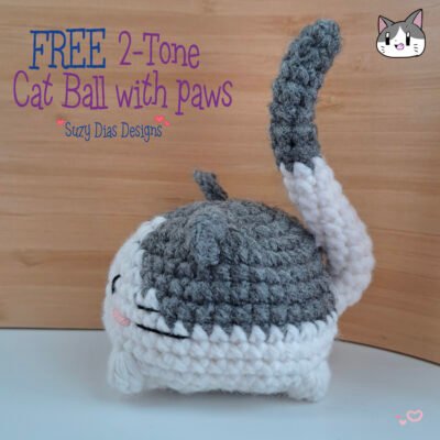 Cat Ball 2-Tones ☆FREE Pattern☆ - Image 4