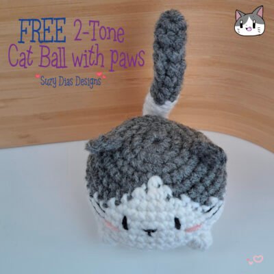 Cat Ball 2-Tones ☆FREE Pattern☆ - Image 5