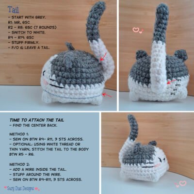 Cat Ball 2-Tones ☆FREE Pattern☆ - Image 7