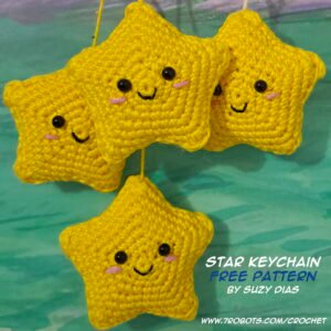 Star Keychain ☆FREE Pattern☆
