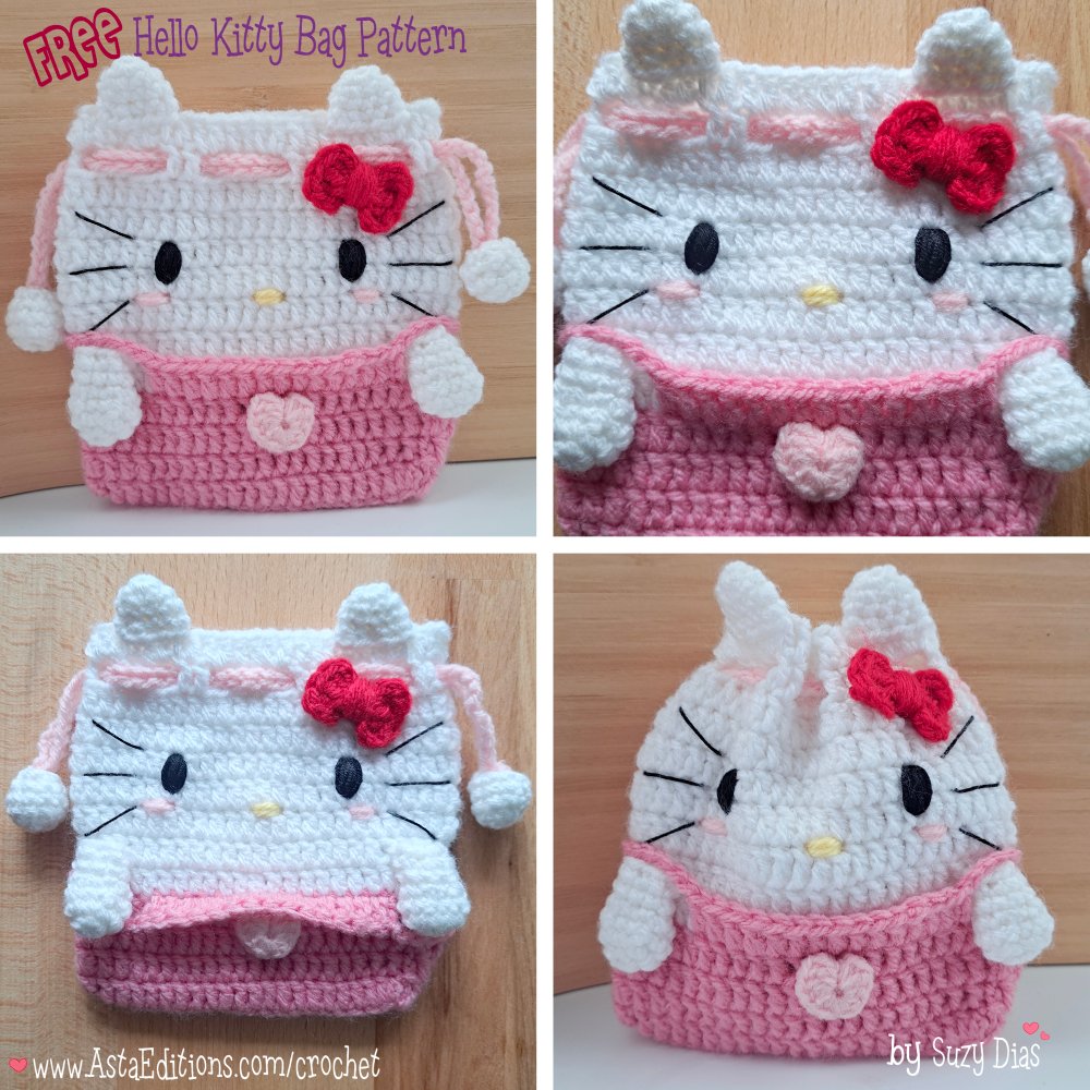 Hello Kitty Pouch ☆FREE Pattern☆ - Image 2
