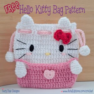 Hello Kitty Pouch ☆FREE Pattern☆