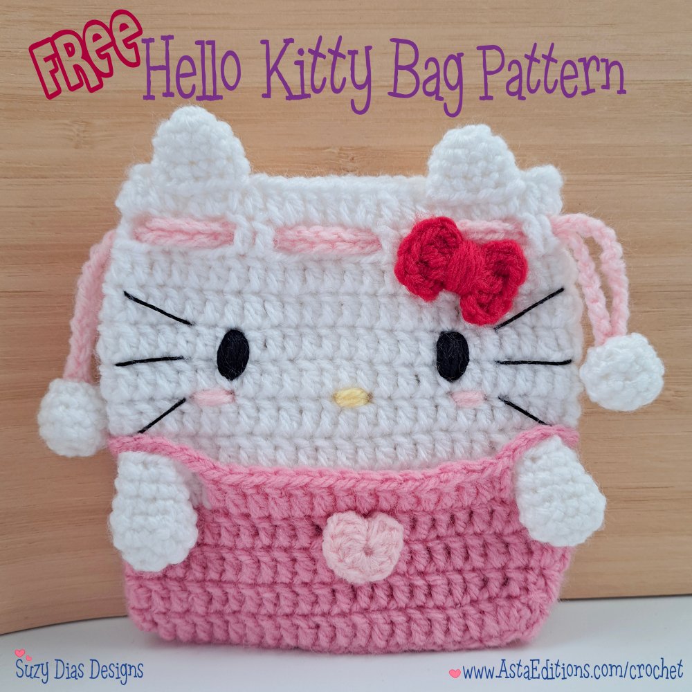Hello Kitty Pouch ☆FREE Pattern☆