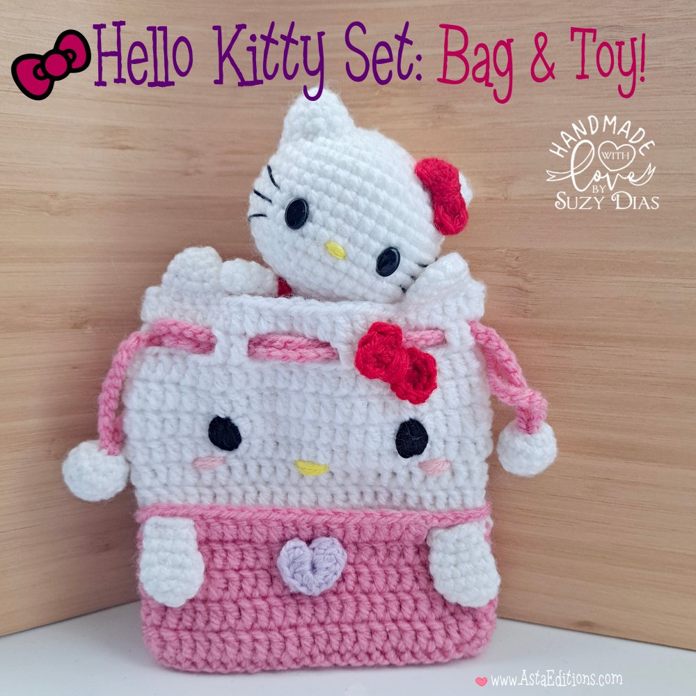 Hello Kitty Set: Bag & Kitty ☆Toy☆ - Image 2