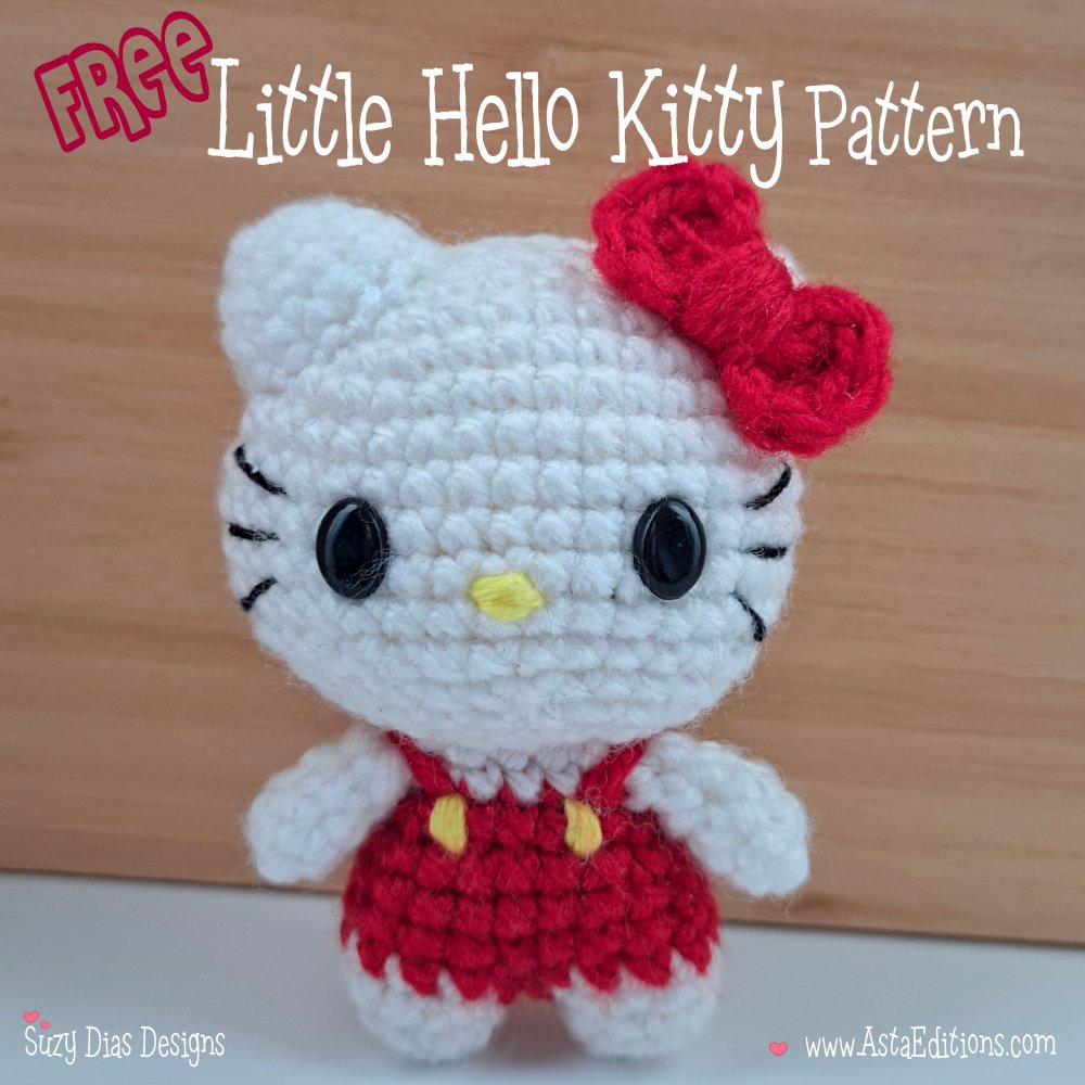 Hello Kitty Key Chain ☆FREE Pattern☆
