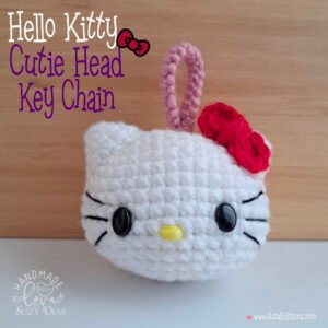 Hello Kitty Cutie Face ☆Keychain☆